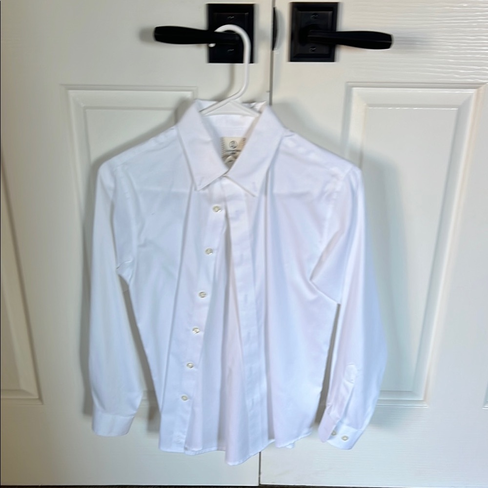 Classic White Kids' Dress Shirt
